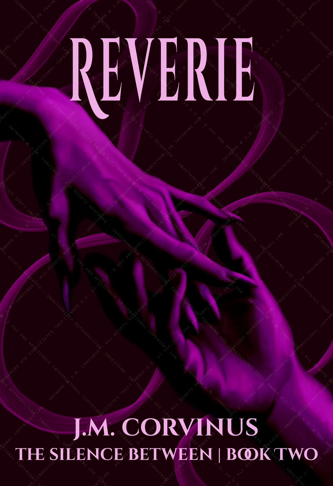 Reverie — Book Two of The Silence Between, cover art